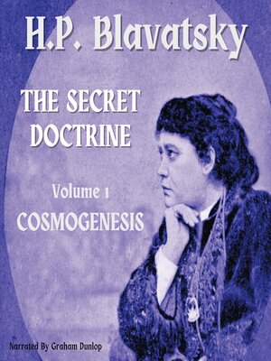 cover image of The Secret Doctrine Volume 1--Cosmogenesis